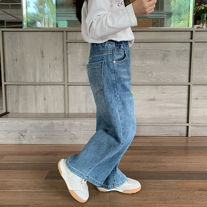 👖 Stylish Straight Leg Denim Jeans 👖