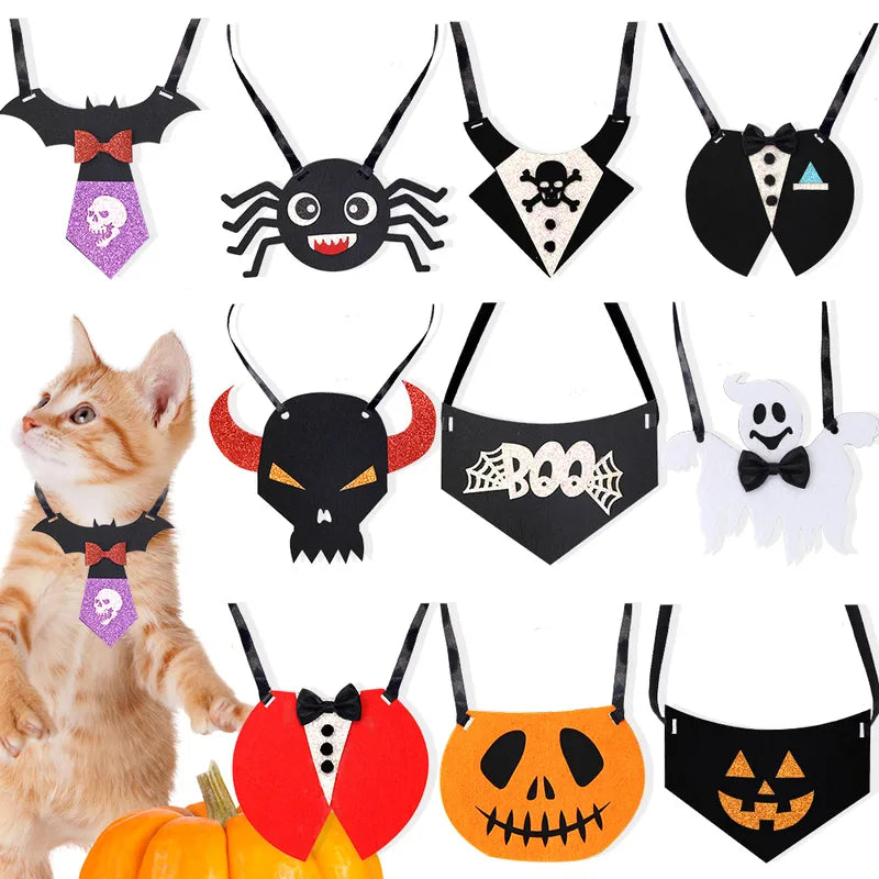 🎃🐾 Felt Pet Bandanas 🐾🎃
