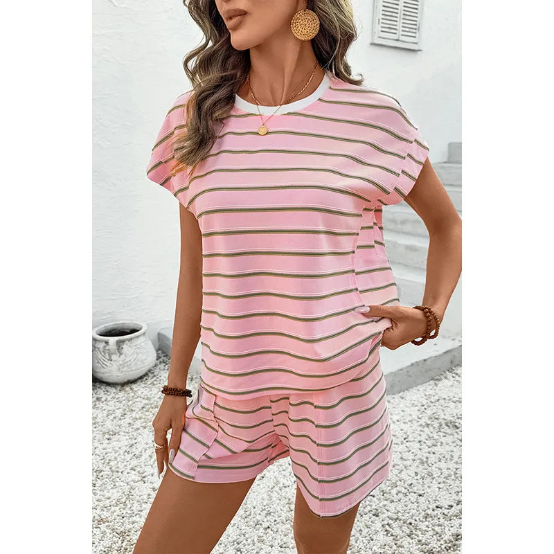 🌴 Pink Striped Co-Ord Set 🌴