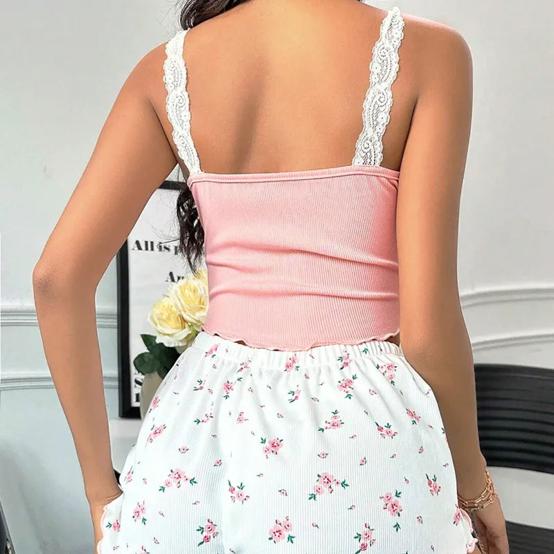 Floral PJ Short Set