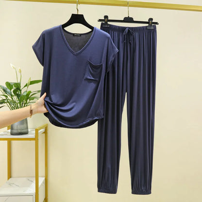 💥 Plain T-Shirt Loungewear Sets 💥