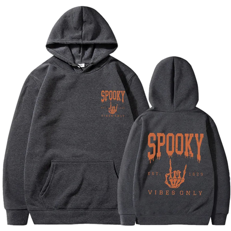 👻🖤 Spooky Vibes Only Hoodies (16 Different Colours!) 👻🖤