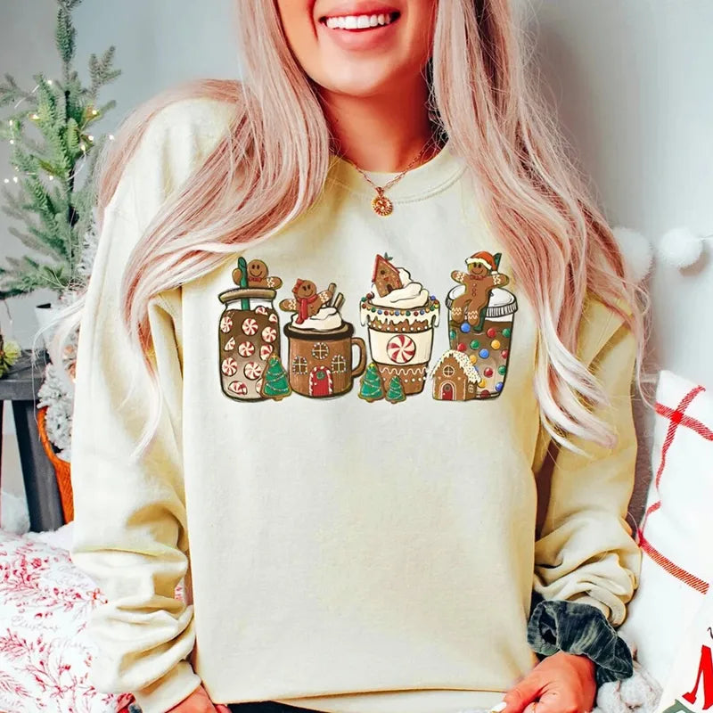 🍪🎄 Gingerbread Jumpers – 11 Colours to Choose From! 🎄🍪