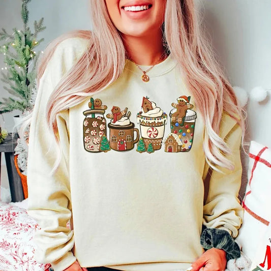 🍪🎄 Gingerbread Jumpers – 11 Colours to Choose From! 🎄🍪