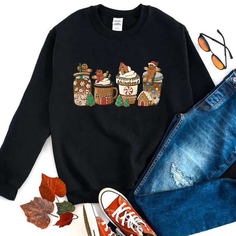🍪🎄 Gingerbread Jumpers – 11 Colours to Choose From! 🎄🍪