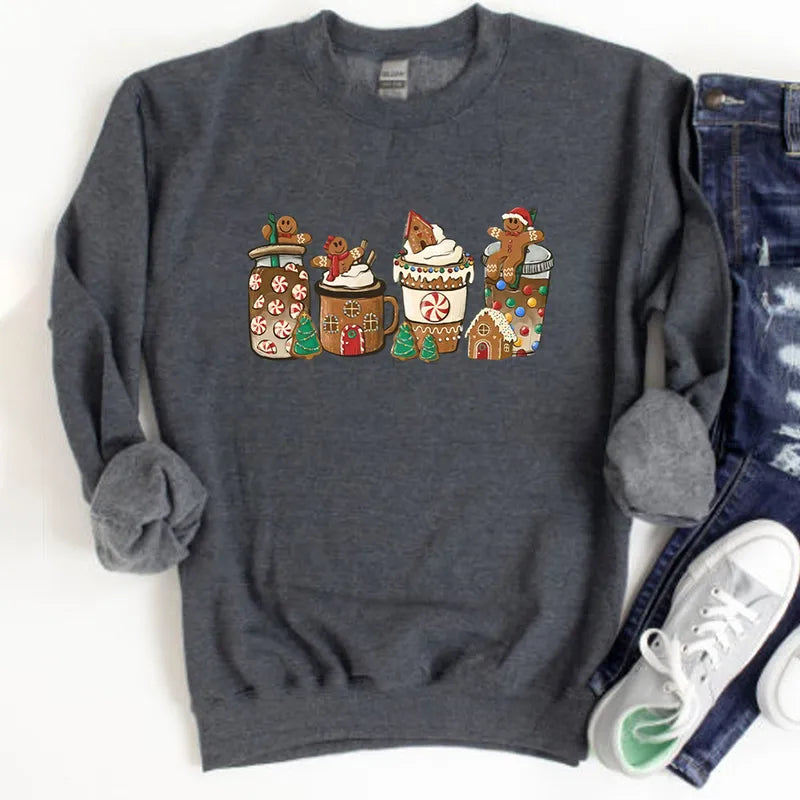 🍪🎄 Gingerbread Jumpers – 11 Colours to Choose From! 🎄🍪