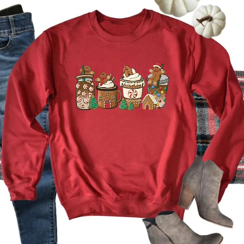 🍪🎄 Gingerbread Jumpers – 11 Colours to Choose From! 🎄🍪