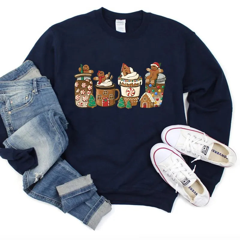 🍪🎄 Gingerbread Jumpers – 11 Colours to Choose From! 🎄🍪