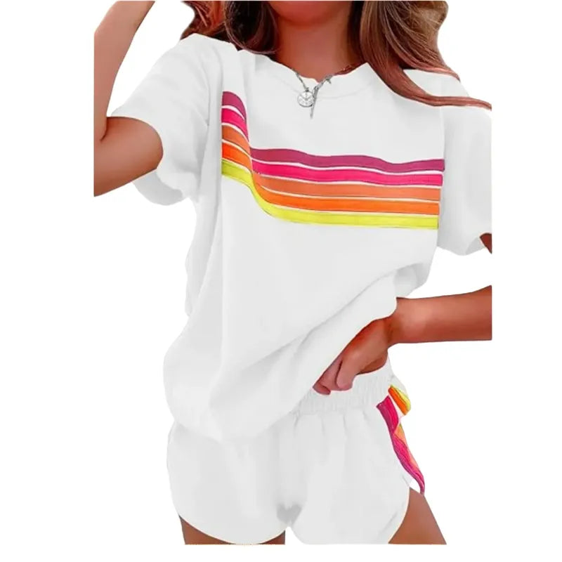 🌈 Rainbow Shorts Sets 🌈