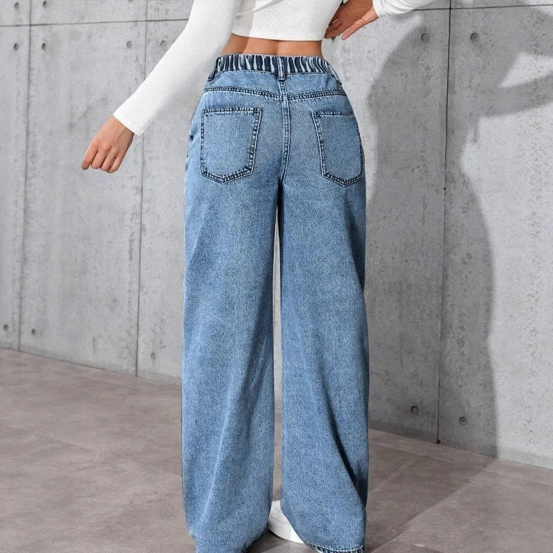 💙🔥  Straight-Leg Jeans 🔥💙