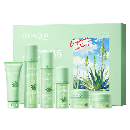 🌿💚 6pc Aloe Vera & Pro-Vitamin B5 Facial Care Set 💚🌿