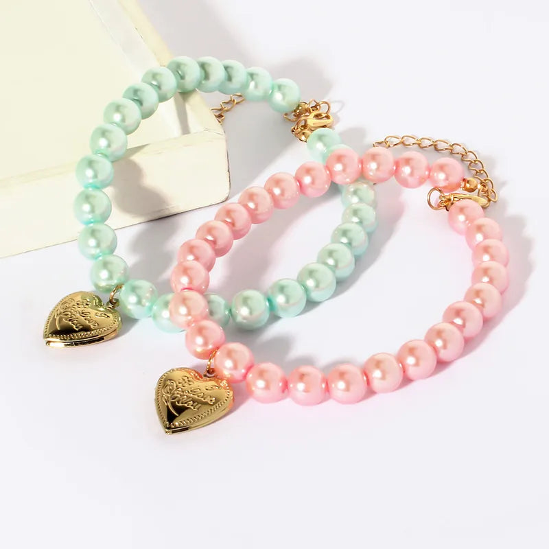 💖🐾  Green or Pink Pet Necklaces 🐾💖