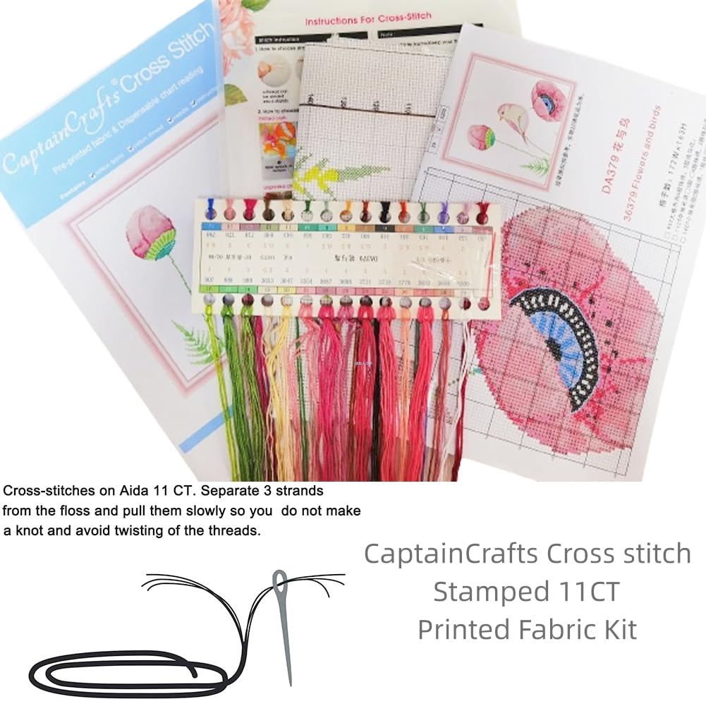 Fairy & Dragon Cross Stitch Kit