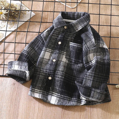 👦 Boy's Plaid Shirts 👦