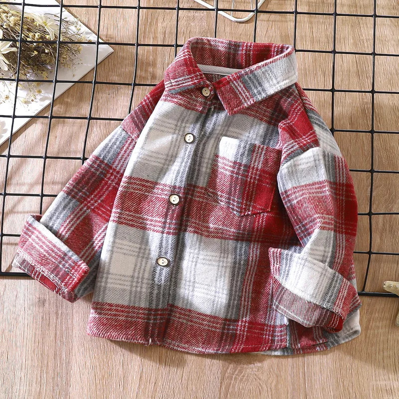 👦 Boy's Plaid Shirts 👦