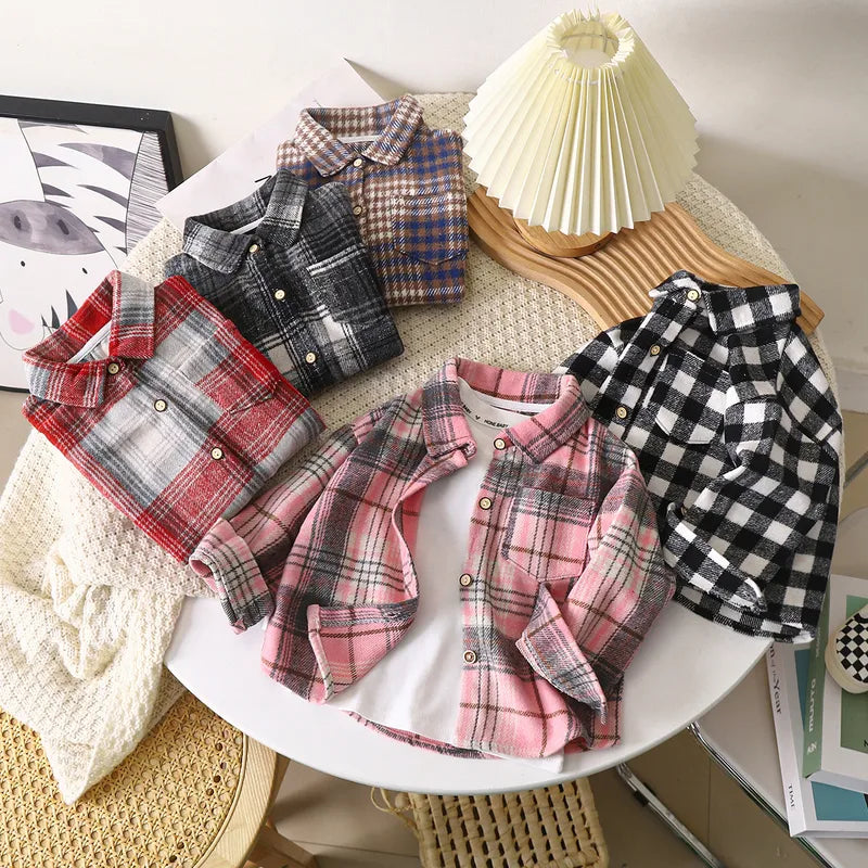 👦 Boy's Plaid Shirts 👦