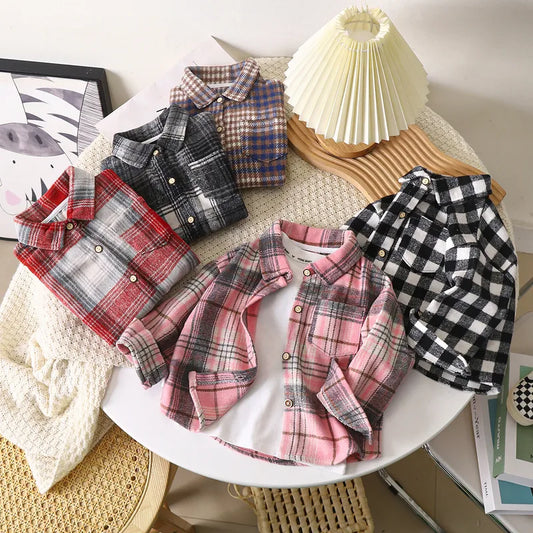 👦 Boy's Plaid Shirts 👦