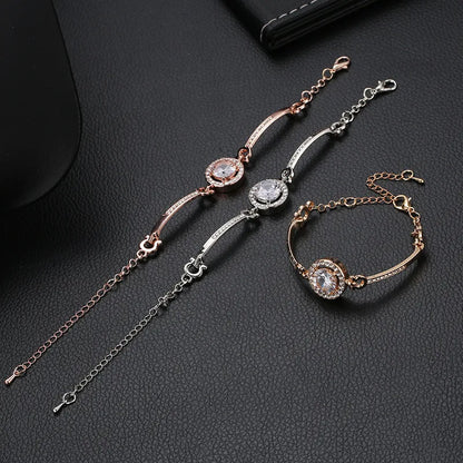 ✨ Geometric Rhinestone Bracelets ✨