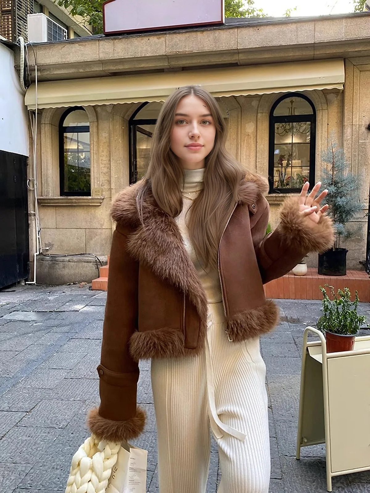 Fur Jackets (2 Colour Choices!)