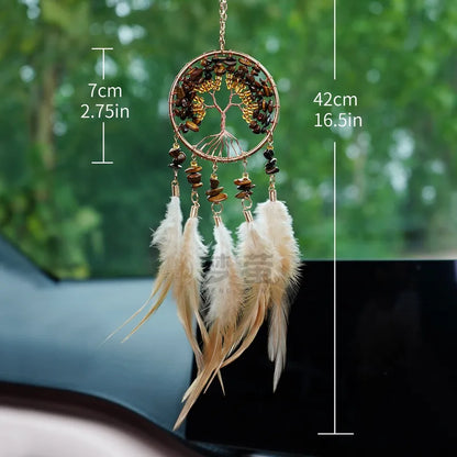 🌳✨ Crystal Tree of Life Hanging Ornaments (Multiple Options Available!) ✨🌳