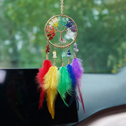 🌳✨ Crystal Tree of Life Hanging Ornaments (Multiple Options Available!) ✨🌳