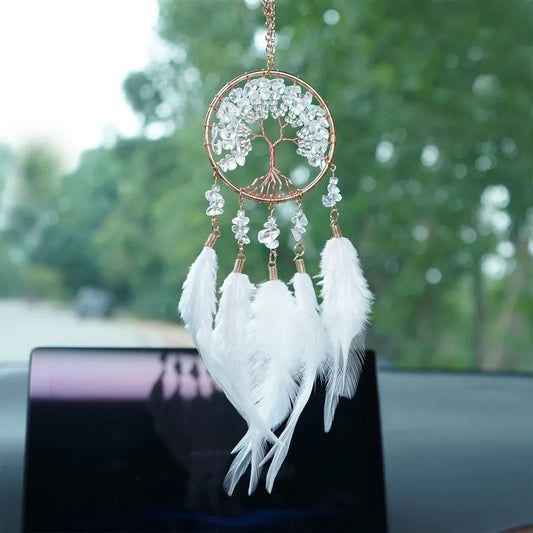 🌳✨ Crystal Tree of Life Hanging Ornaments (Multiple Options Available!) ✨🌳