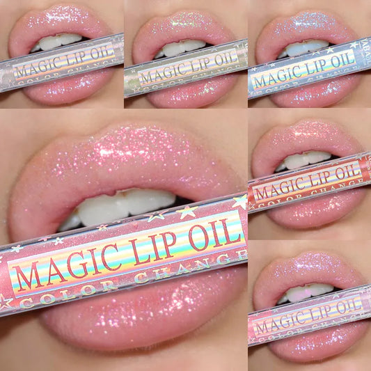 💋✨ Magic Lip Oil Clear Lipgloss With Tint (6 Colour Choices!) ✨💋