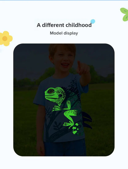 🦎 Glow-in-the-Dark Lizard T-Shirt 🦎
