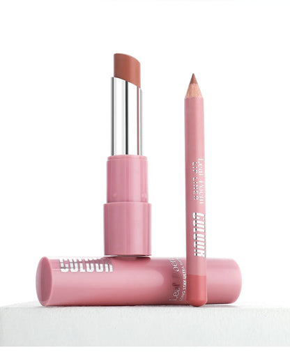 💄 Long-Lasting Waterproof Lip Liner & Lipstick Set 💋