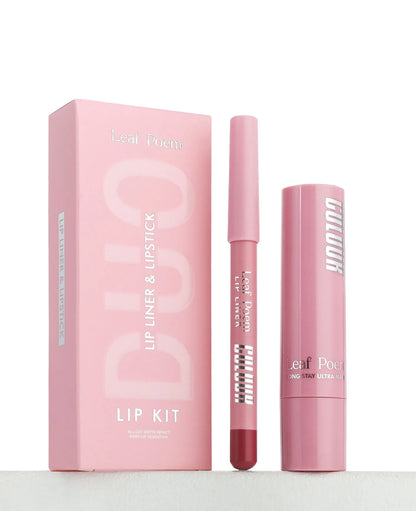 💄 Long-Lasting Waterproof Lip Liner & Lipstick Set 💋
