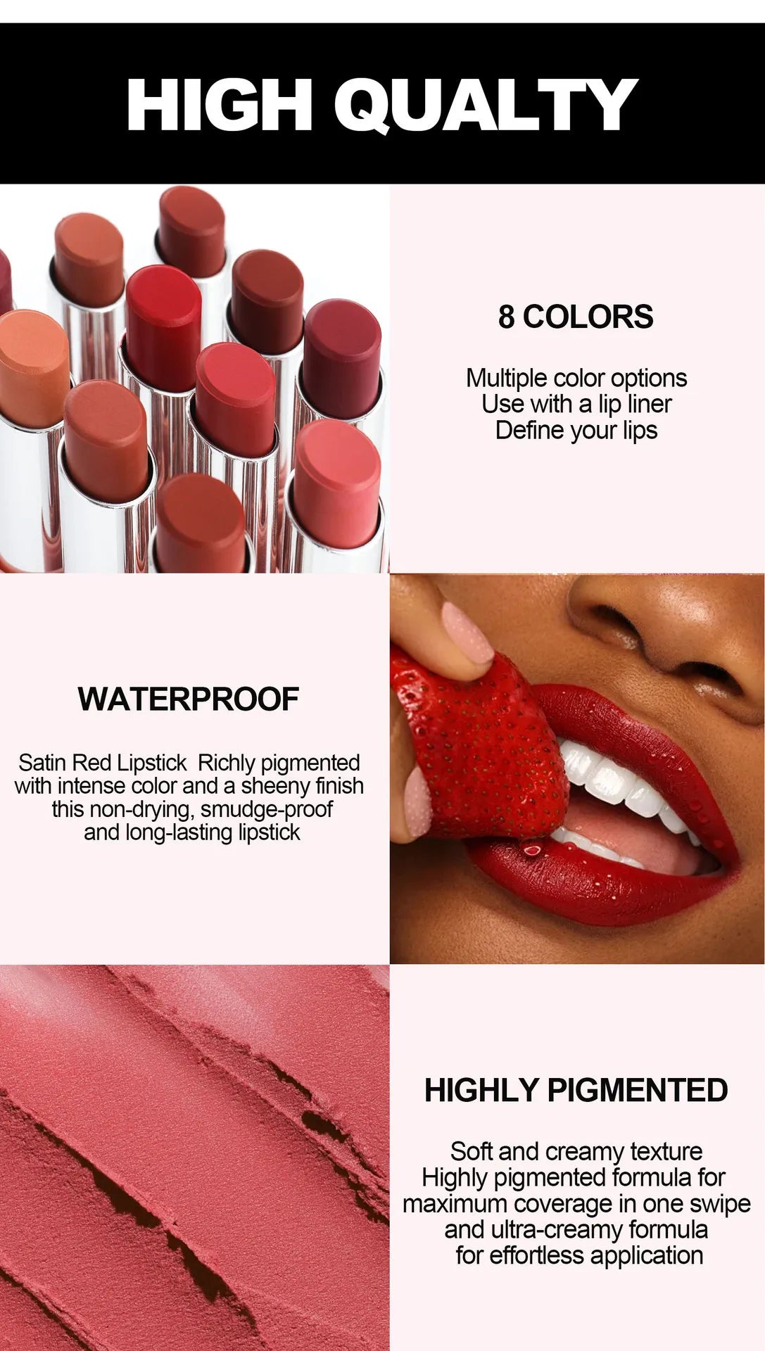 💄 Long-Lasting Waterproof Lip Liner & Lipstick Set 💋