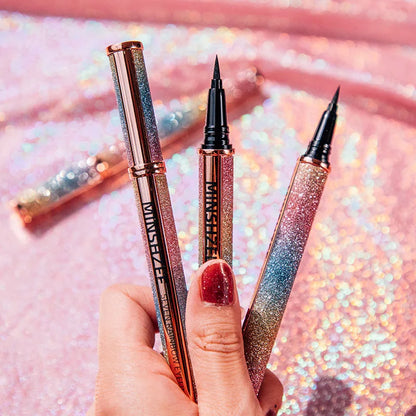 🌈✨ Rainbow Glitter Eyeliner ✨🌈