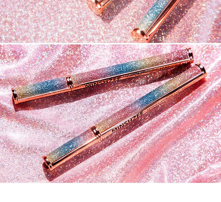 🌈✨ Rainbow Glitter Eyeliner ✨🌈