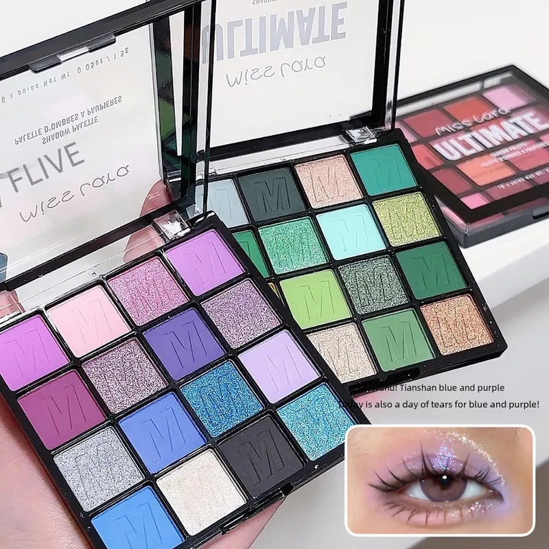 🎨 16-Colour Eyeshadow Palettes 🎨