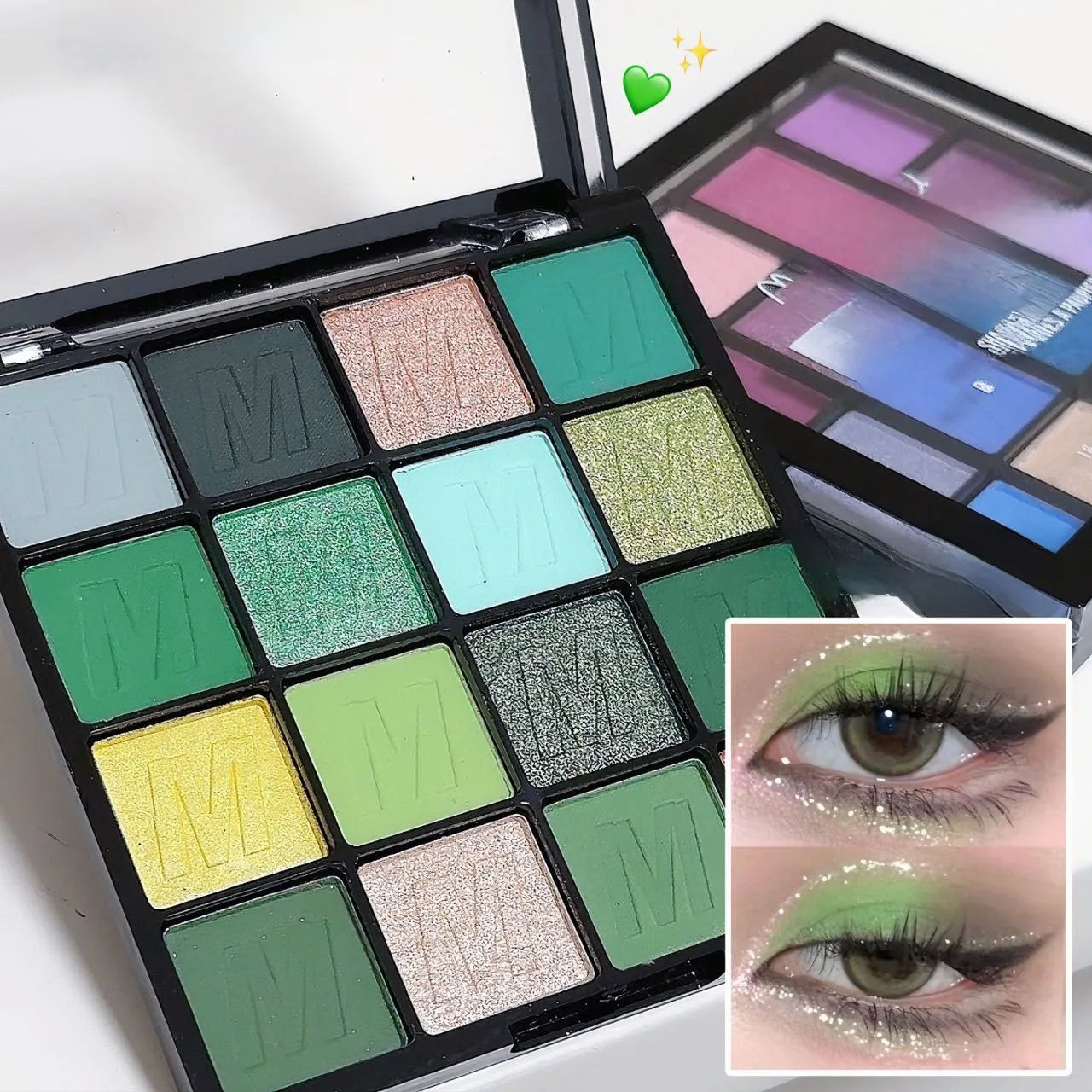 🎨 16-Colour Eyeshadow Palettes 🎨