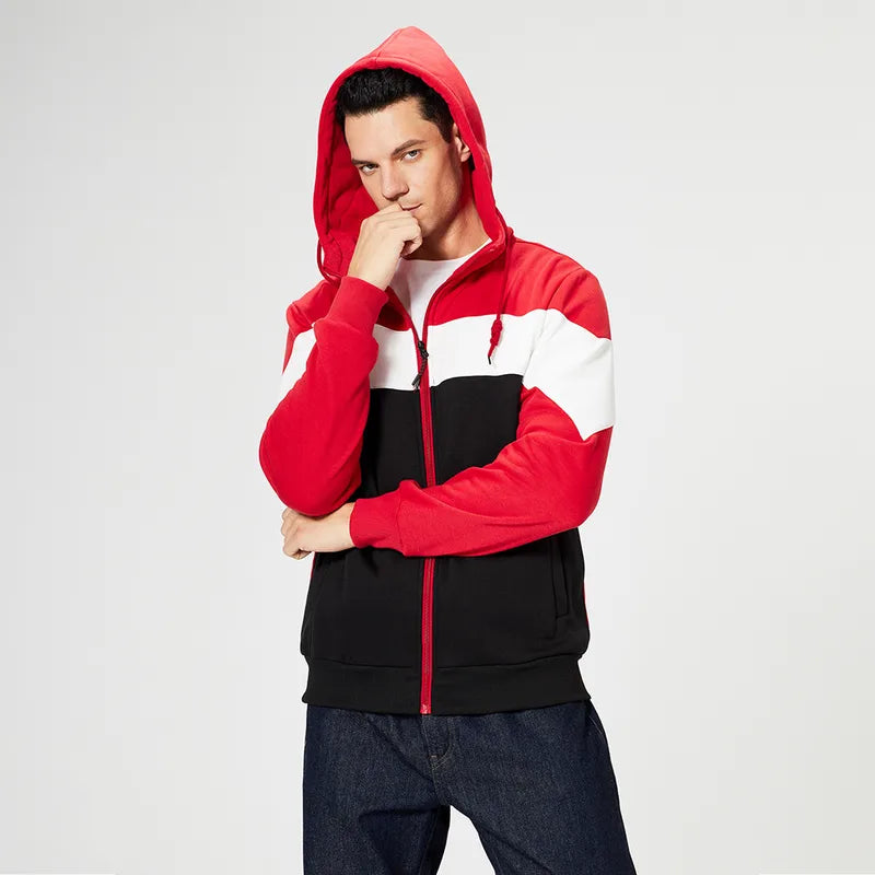 🍂 Men’s Fleece Zip-Up Jackets (4 Colour Combinations To Choose From!) 🍂