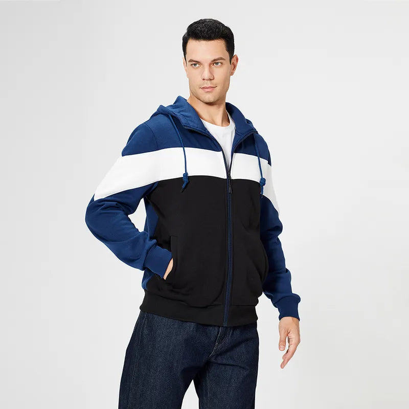 🍂 Men’s Fleece Zip-Up Jackets (4 Colour Combinations To Choose From!) 🍂