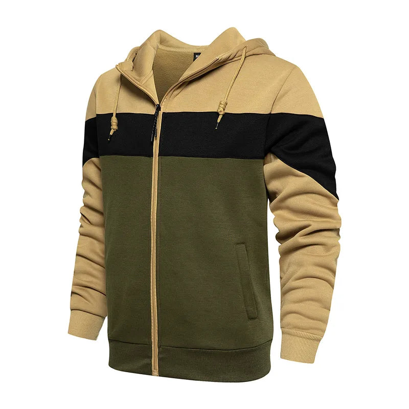 🍂 Men’s Fleece Zip-Up Jackets (4 Colour Combinations To Choose From!) 🍂