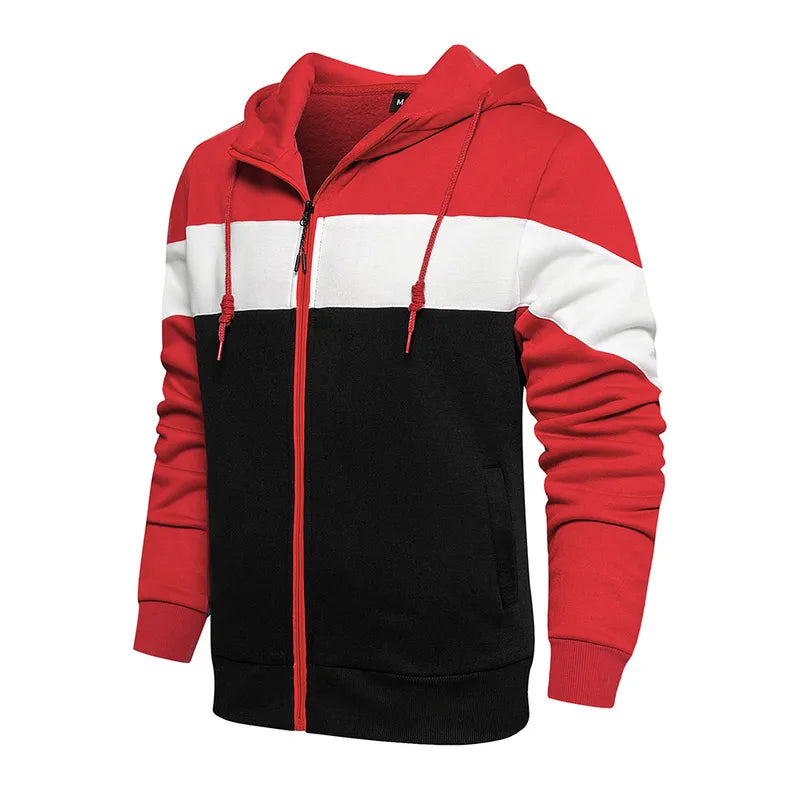 🍂 Men’s Fleece Zip-Up Jackets (4 Colour Combinations To Choose From!) 🍂