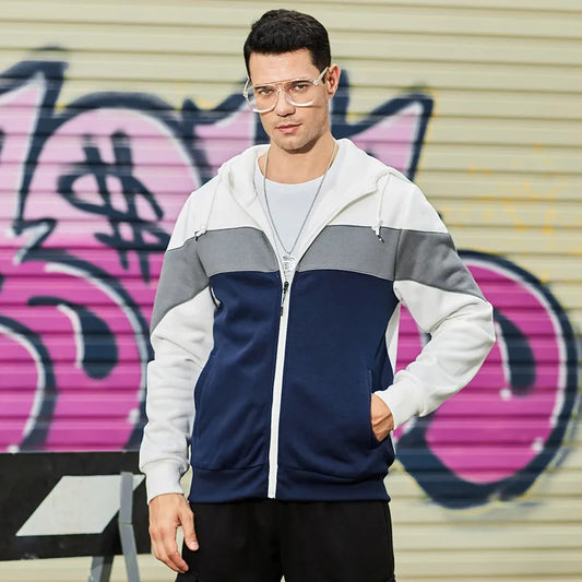 🍂 Men’s Fleece Zip-Up Jackets (4 Colour Combinations To Choose From!) 🍂