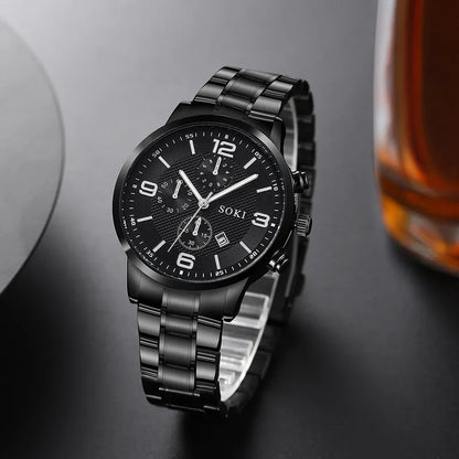 ⌚️ Men's Black Watch Set ⌚️