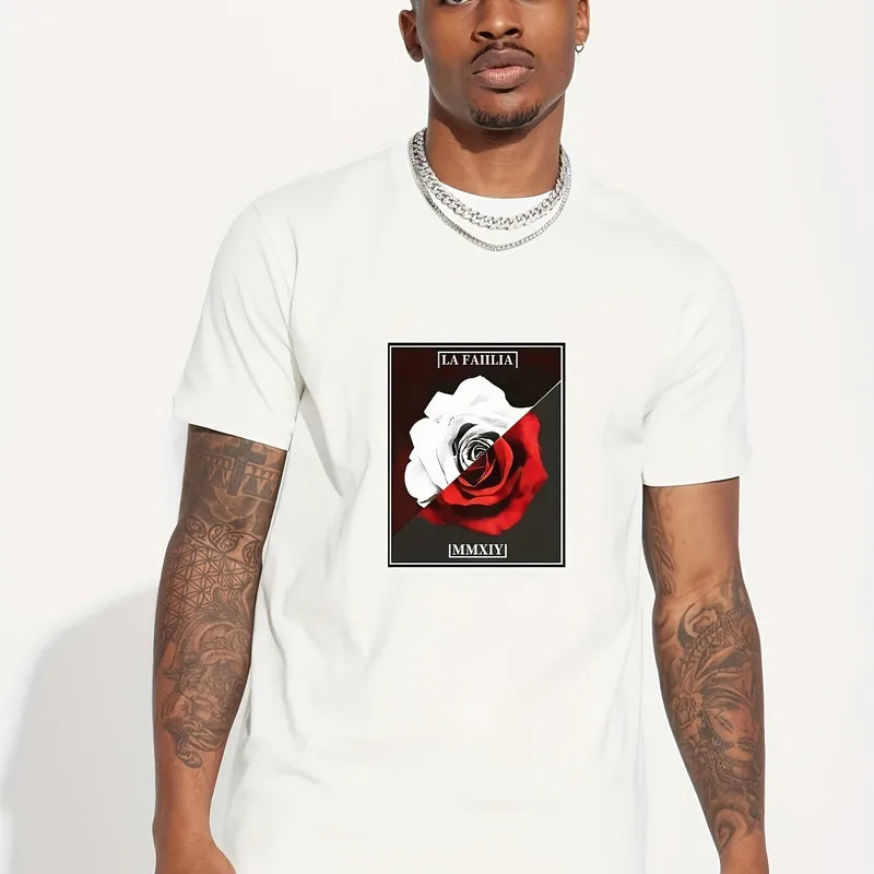 🌹 Men’s Rose T-Shirt 🌹