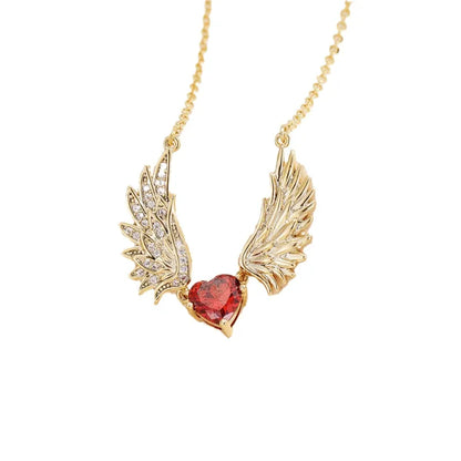 💝 Winged Heart Necklaces 💝