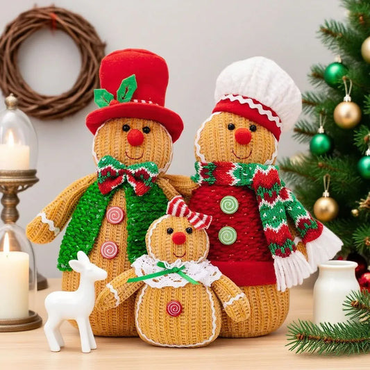 🍪🎄 3pc Gingerbread Man Ornaments 🎄🍪