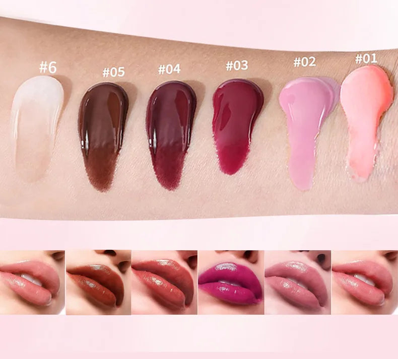 💋 6pc Moisturizing Coloured Lip Gloss Set 💋