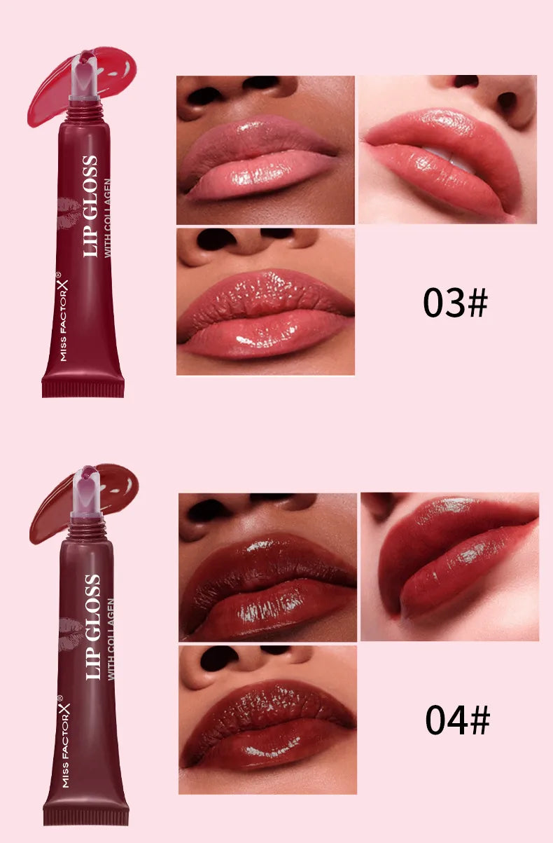 💋 6pc Moisturizing Coloured Lip Gloss Set 💋