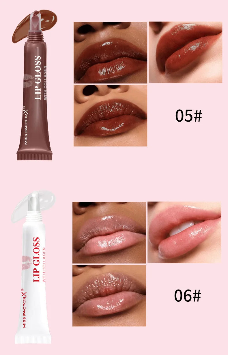 💋 6pc Moisturizing Coloured Lip Gloss Set 💋