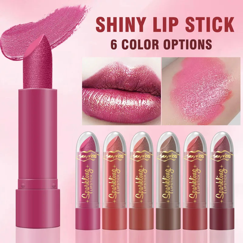 💄 6pc Moisturizing Pearl Lipstick Set 💄