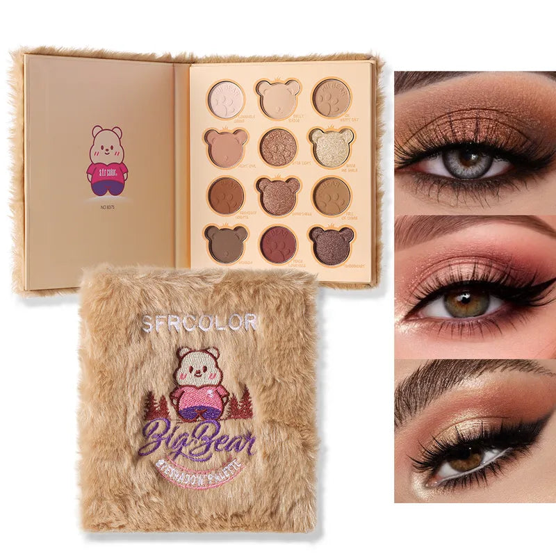 🐻 Bear Plushie Eyeshadow Palette  🐻