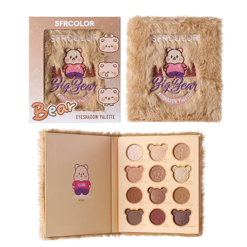🐻 Bear Plushie Eyeshadow Palette  🐻